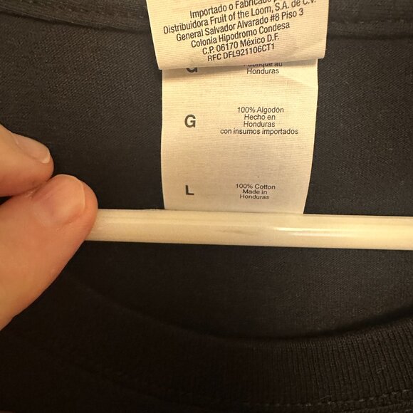 I'm with Creepy, Halloween, Large Black Graphic Tee. - Picture 7 of 10